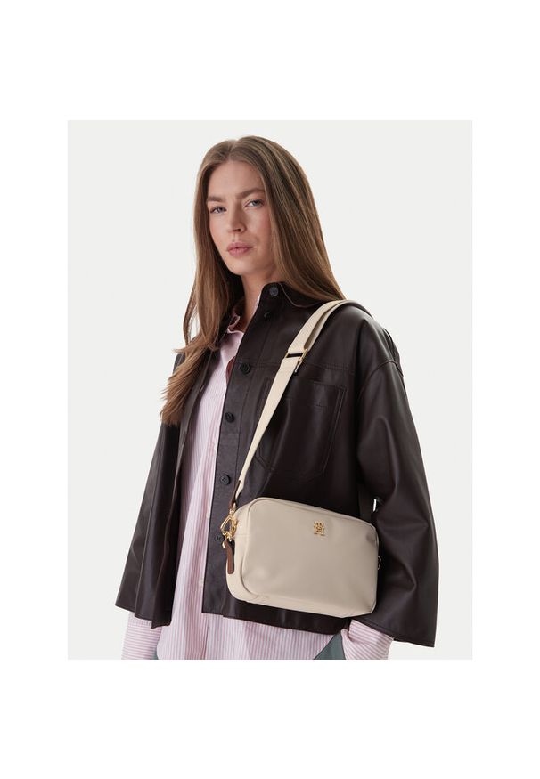 TOMMY HILFIGER - Torebka Tommy Hilfiger. Kolor: beżowy