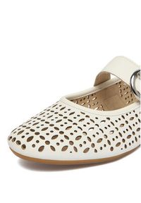 Remonte Baleriny CEO-D0K16-80 Biały. Kolor: biały. Materiał: skóra, syntetyk #2