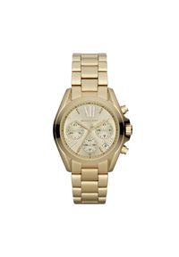 Michael Kors Zegarek Mini Bradshaw MK5798 Złoty. Kolor: złoty