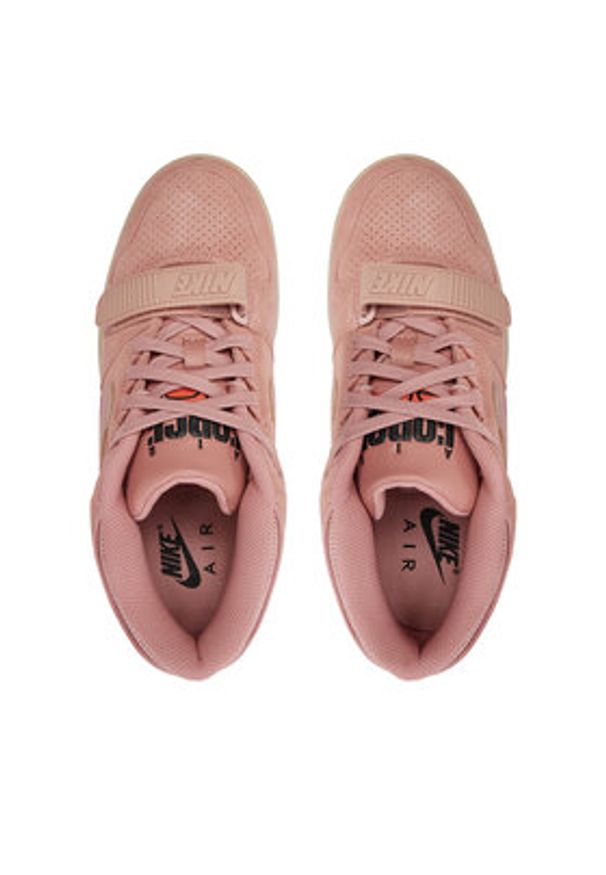 Nike Sneakersy AAF88 Low FJ4184 600 Różowy. Kolor: różowy. Materiał: zamsz, skóra