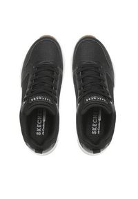 skechers - Skechers Sneakersy Uno Inside Matters 155005/BKW Czarny. Kolor: czarny. Materiał: materiał #5
