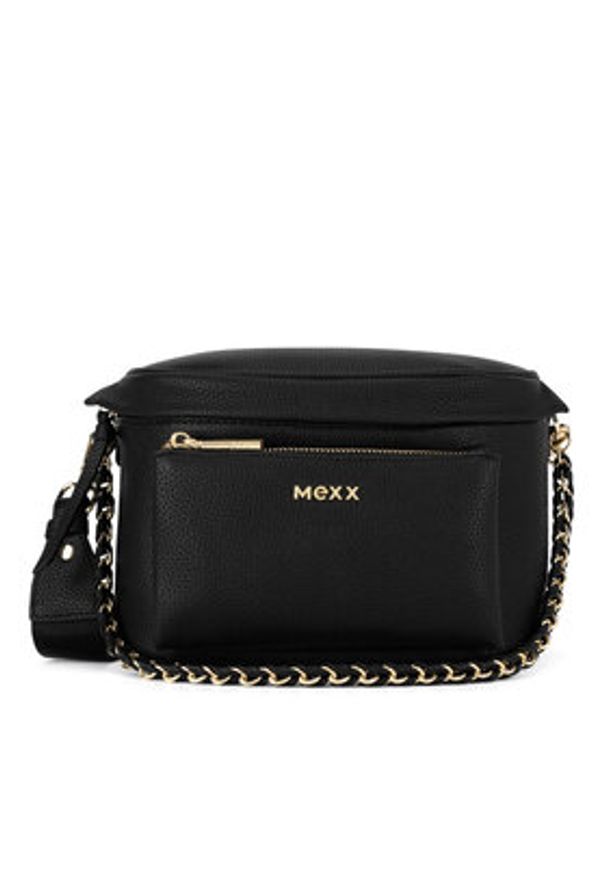 MEXX Torebka MEXX-S-005-07 Czarny. Kolor: czarny. Materiał: skórzane