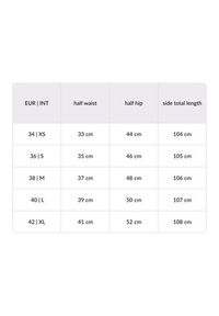 Rinascimento Spódnica trapezowa CFC0127529003 Czarny Regular Fit. Kolor: czarny. Materiał: bawełna #4