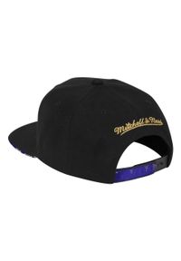 Czapka z daszkiem bejsbolówka Mitchell & Ness NBA Los Angeles Lakers. Kolor: czarny