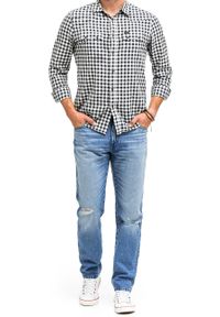 Wrangler - WRANGLER TEXAS TAPER MĘSKIE SPODNIE JEANSOWE OKIE W12T7328O 112320077 #5