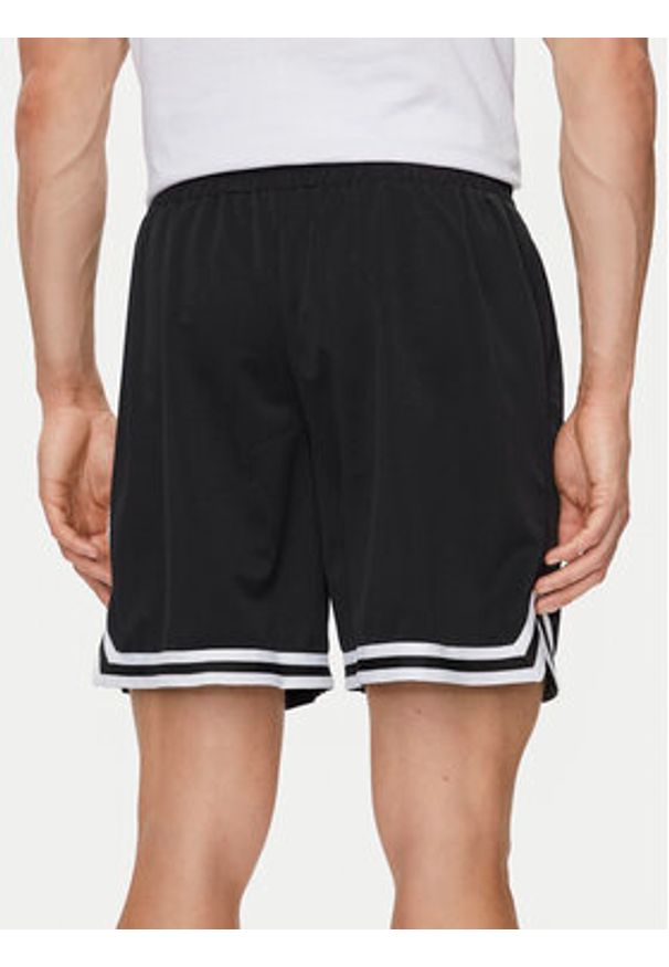 Jack & Jones Szorty sportowe Jpstbill 12255529 Czarny Wide Leg. Kolor: czarny. Materiał: syntetyk. Styl: sportowy