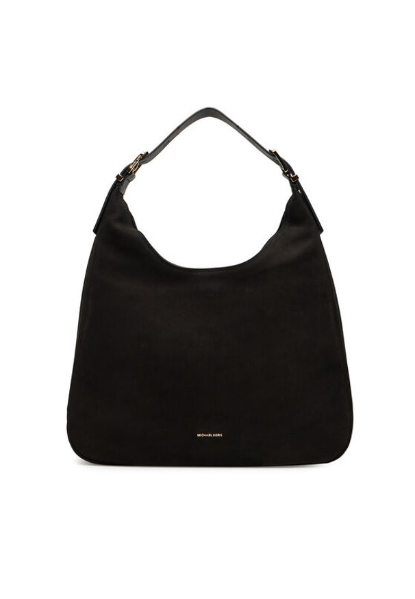 MICHAEL Michael Kors Torebka Nolita 30F4GY5H3T Czarny. Kolor: czarny. Materiał: skórzane, zamszowe