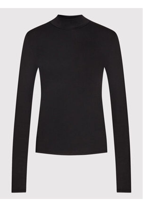 BOSS - Boss Bluzka Emata 50461114 Czarny Extra Slim Fit. Kolor: czarny