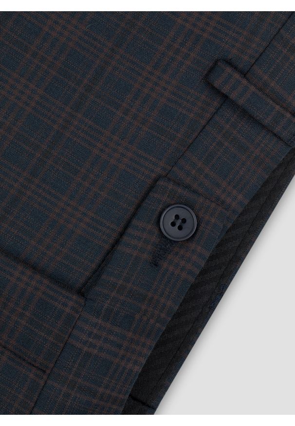 Pako Lorente - PAKO LORENTE – Spodnie męskie garniturowe P21WF-6G-076-G. Materiał: poliester, wiskoza, elastan. Długość: długie. Styl: elegancki