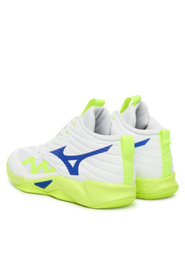 Mizuno Buty halowe Wave Momentum Pro Mid V1GA2545 39 Biały. Kolor: biały. Materiał: materiał. Model: Mizuno Wave