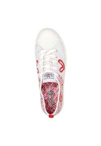 skechers - Buty Skechers x JGoldcrown: Bobs B Cool All Corazon W 113952-WRPK białe. Zapięcie: sznurówki. Kolor: biały. Materiał: syntetyk, guma. Szerokość cholewki: normalna