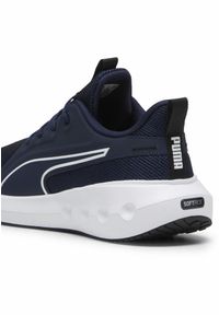 Puma - Buty do biegania SOFTRIDE Carson PUMA Club Navy White Black Blue. Kolor: biały, czarny, niebieski, wielokolorowy