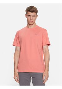 columbia - Columbia T-Shirt North Cascades™ Short Sleeve Tee Pomarańczowy Regular Fit. Kolor: pomarańczowy. Materiał: bawełna