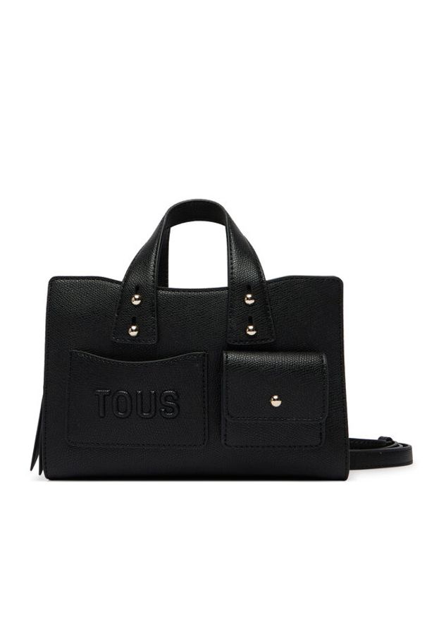 Tous - TOUS Torebka 2002373351 Czarny. Kolor: czarny. Materiał: skórzane
