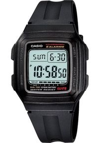 Zegarek Casio ZEGAREK MĘSKI CASIO F-201WA-9A (zd164a) - KLASYKA #1