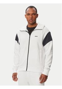 BOSS Dres SW 50569918 Biały Regular Fit. Kolor: biały. Materiał: syntetyk #6