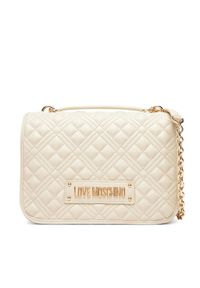 Love Moschino - Torebka LOVE MOSCHINO. Kolor: beżowy