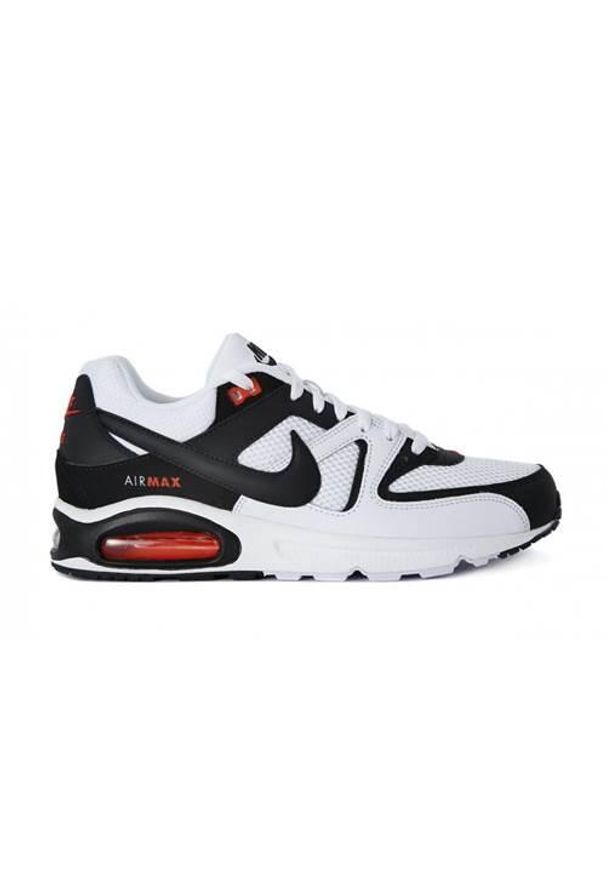 Buty do chodzenia damskie Nike Air Max Command. Zapięcie: sznurówki. Kolor: biały, wielokolorowy, czarny. Materiał: guma, materiał, syntetyk, tkanina. Szerokość cholewki: normalna. Model: Nike Air Max. Sport: turystyka piesza