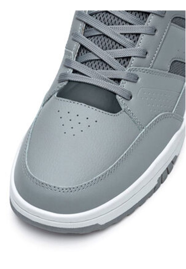 Shaq Sneakersy BREAKER MID AQ95013M-NV Szary. Kolor: szary. Materiał: skóra