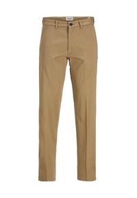 Jack & Jones Chinosy Kane 12268490 Brązowy Regular Fit. Kolor: brązowy. Materiał: bawełna #5