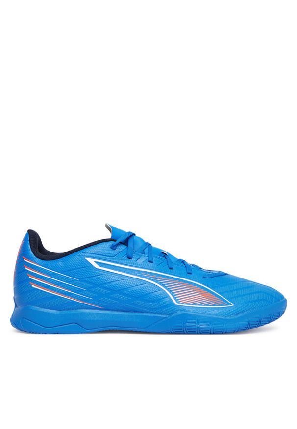 Puma Buty do piłki nożnej Ultra 6 Play It 108537 01 Niebieski. Kolor: niebieski. Materiał: skóra