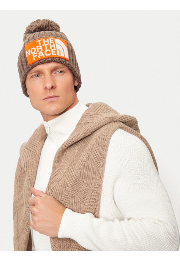 The North Face Czapka Heritage Ski Tuke NF0A7WJO88O Brązowy. Kolor: brązowy. Materiał: materiał