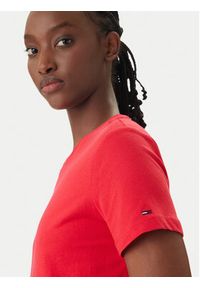 Tommy Jeans T-Shirt DW0DW22277 Czerwony Regular Fit. Kolor: czerwony. Materiał: bawełna #3