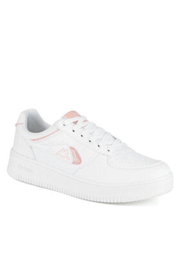 Kappa Sneakersy VSKA004 Biały. Kolor: biały. Materiał: skóra