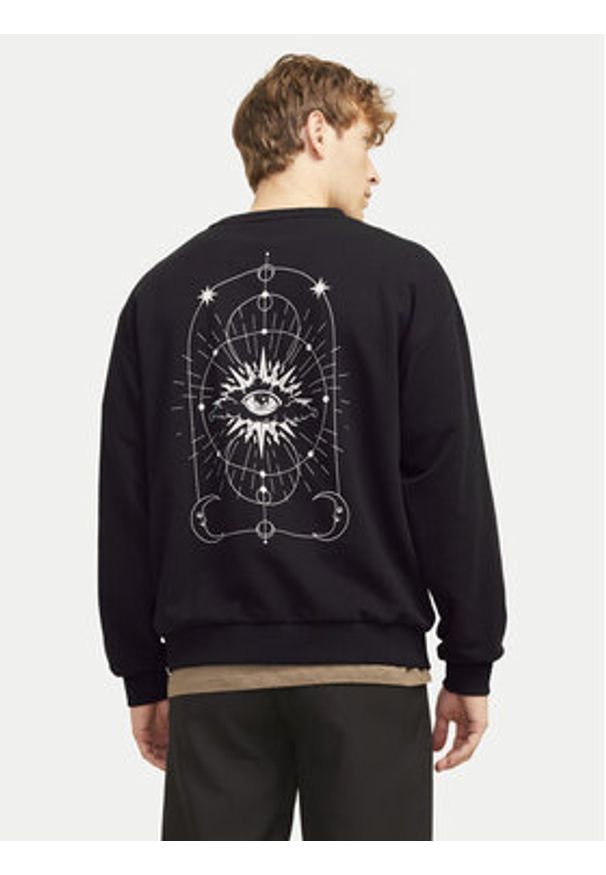 Jack & Jones Bluza Jackie 12272482 Czarny Relaxed Fit. Kolor: czarny. Materiał: syntetyk, bawełna