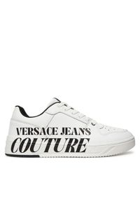 Versace Jeans Couture Sneakersy 80YA3SJ5 Biały. Kolor: biały. Materiał: skóra #1