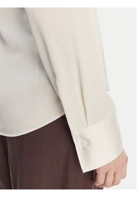 Calvin Klein Koszula Hammered LV044F129G Écru Regular Fit. Materiał: syntetyk #2