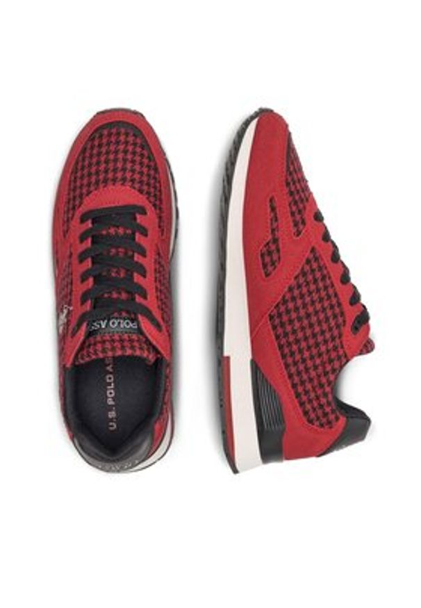 U.S. Polo Assn. Sneakersy TABRY006M/CHT1 Czerwony. Kolor: czerwony. Materiał: materiał