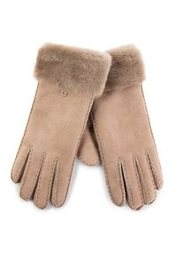 EMU Australia Rękawiczki Damskie Apollo Bay Gloves Brązowy. Kolor: brązowy. Materiał: skóra #3