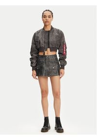 Alpha Industries Kurtka bomber MA-1 Vintage 156002 Szary Regular Fit. Kolor: szary. Materiał: syntetyk. Styl: vintage #3