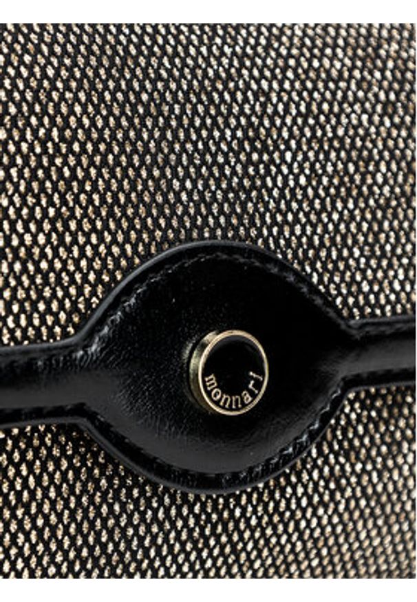 Monnari Torebka BAG6150 KM20D000 Czarny. Kolor: czarny. Materiał: skórzane