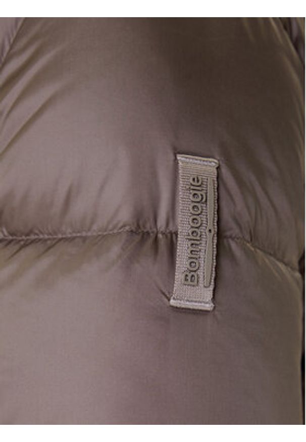 Bomboogie Kurtka puchowa Rome GW6012TDLC5 Brązowy Regular Fit. Kolor: brązowy. Materiał: syntetyk