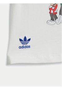 Adidas - adidas Komplet t-shirt i spodenki Disney Mickey Mouse IX6426 Niebieski Regular Fit. Kolor: niebieski. Materiał: bawełna. Wzór: motyw z bajki #6