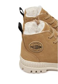 Palladium Trapery 74353-252-M Brązowy. Kolor: brązowy. Materiał: zamsz, skóra #7