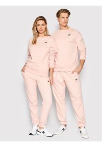 New Balance Bluza Unisex UT21501 Różowy Relaxed Fit. Kolor: różowy. Materiał: bawełna #1
