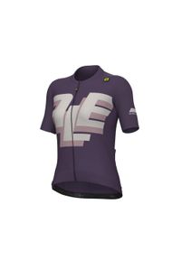 ALÉ CYCLING - Koszulka rowerowa damska Alé Cycling PR-E Sauvage M Fioletowy. Kolor: biały, wielokolorowy, fioletowy. Sport: kolarstwo #1