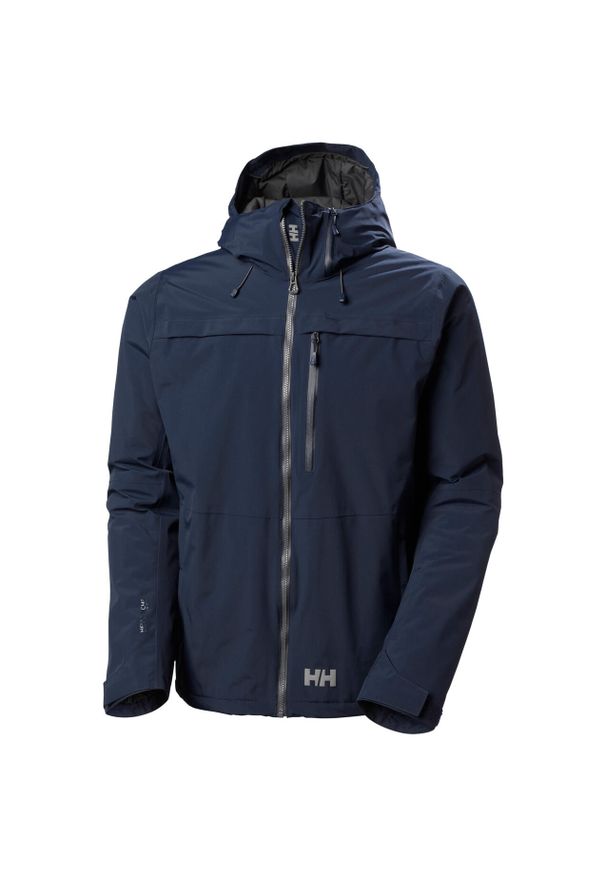 Kurtka narciarska z kapturem Helly Hansen Eagle Ins. Typ kołnierza: kaptur. Kolor: niebieski. Sezon: zima. Sport: narciarstwo