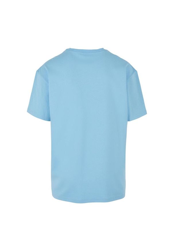 BUILD YOUR BRAND - Ponadwymiarowa Koszulka Dla Dorosłych Unisex Heavyweight. Kolor: niebieski