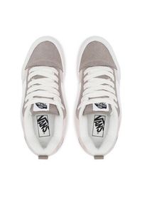 Vans Tenisówki Knu Skool VN0009QCCNP1 Khaki. Kolor: brązowy. Materiał: skóra