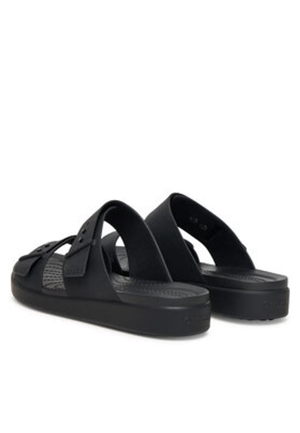 Crocs Klapki Brooklyn Buckle Low Low 211215 Czarny. Kolor: czarny