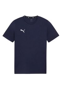 Puma - Męska Koszulka Team Goal Casuals. Kolor: niebieski. Sport: turystyka piesza