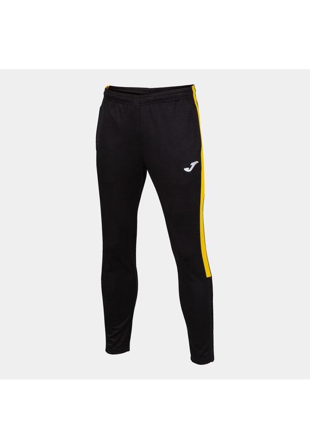Spodnie do piłki nożnej męskie Joma Eco Championship długie. Kolor: wielokolorowy, żółty, czarny. Długość: długie. Sport: piłka nożna