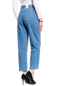 Lee - DAMSKIE SPODNIE JEANSOWE LEE WIDE LEG L30YRCNC #5