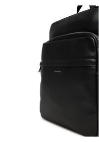 Calvin Klein Plecak Raised Slim Square Backpack LV04D3156G Czarny. Kolor: czarny. Materiał: skóra #4