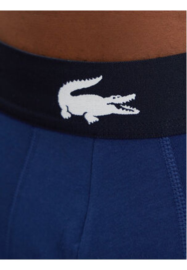 Lacoste Komplet 3 par bokserek 5H1291 Kolorowy. Materiał: bawełna. Wzór: kolorowy