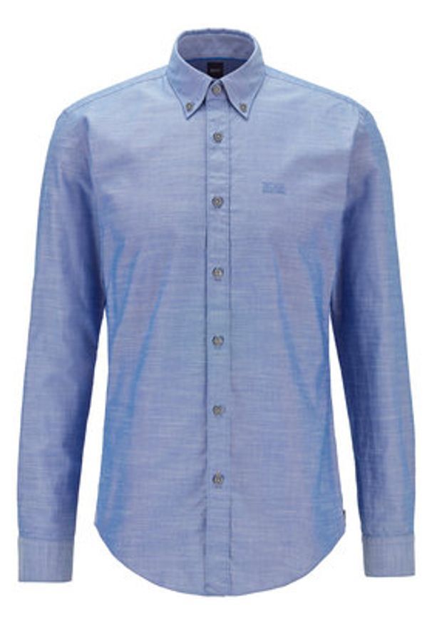 BOSS - Boss Koszula Rod_53E 50447478 Niebieski Slim Fit. Kolor: niebieski. Materiał: bawełna